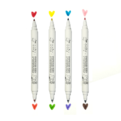 OOLY x Peanuts Activity Travel Kit &amp; Double - Ended Markers OOLY