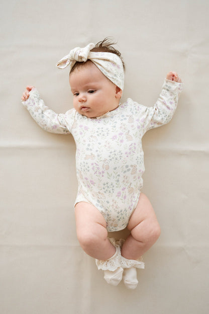 Jamie Kay Organic Cotton Long Sleeve Bodysuit - Penny&