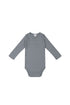 Organic Cotton Modal Long Sleeve Bodysuit - Finch Jamie Kay