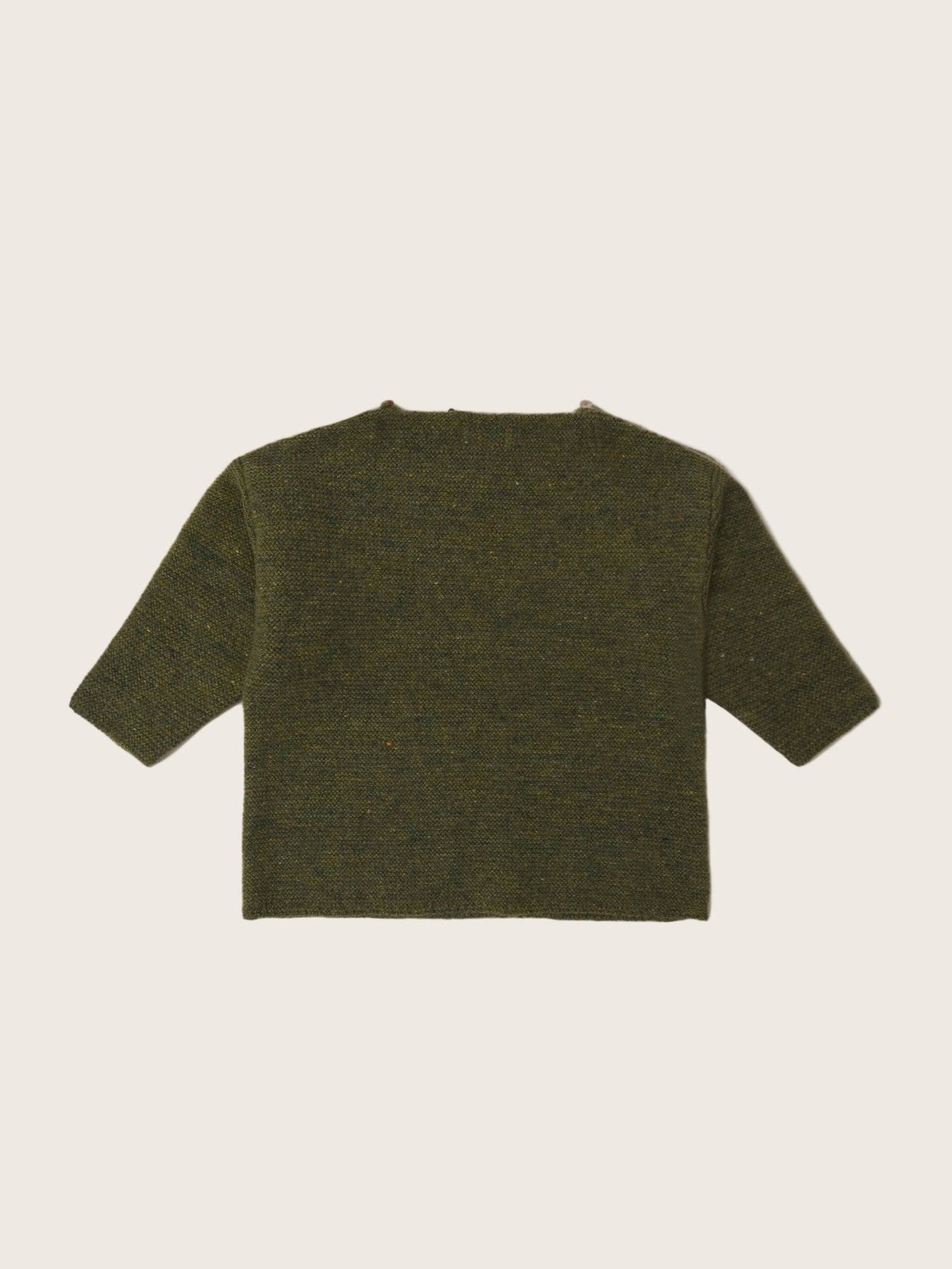 Organic Zoo Artichoke Shoulder Button Wool Jumper Organic Zoo