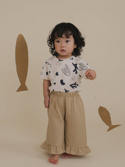 Organic Zoo Capri Undyed Cotton Classic T-Shirt Organic Zoo