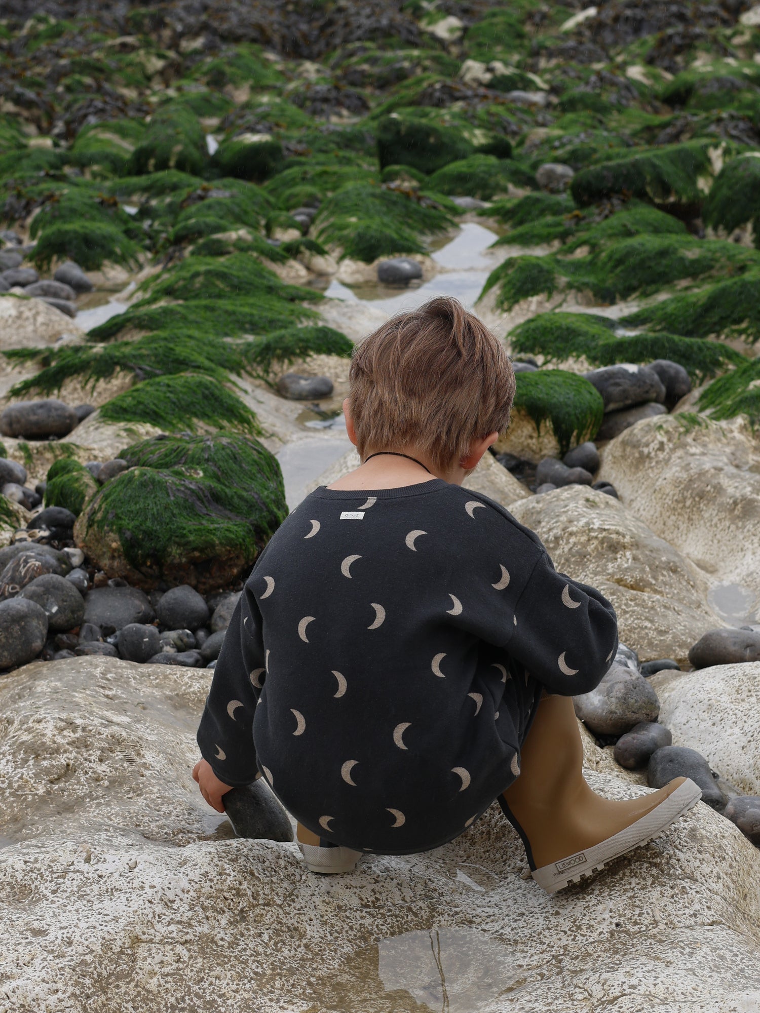 Organic Zoo Charcoal Midnight Sweatshirt Organic Zoo