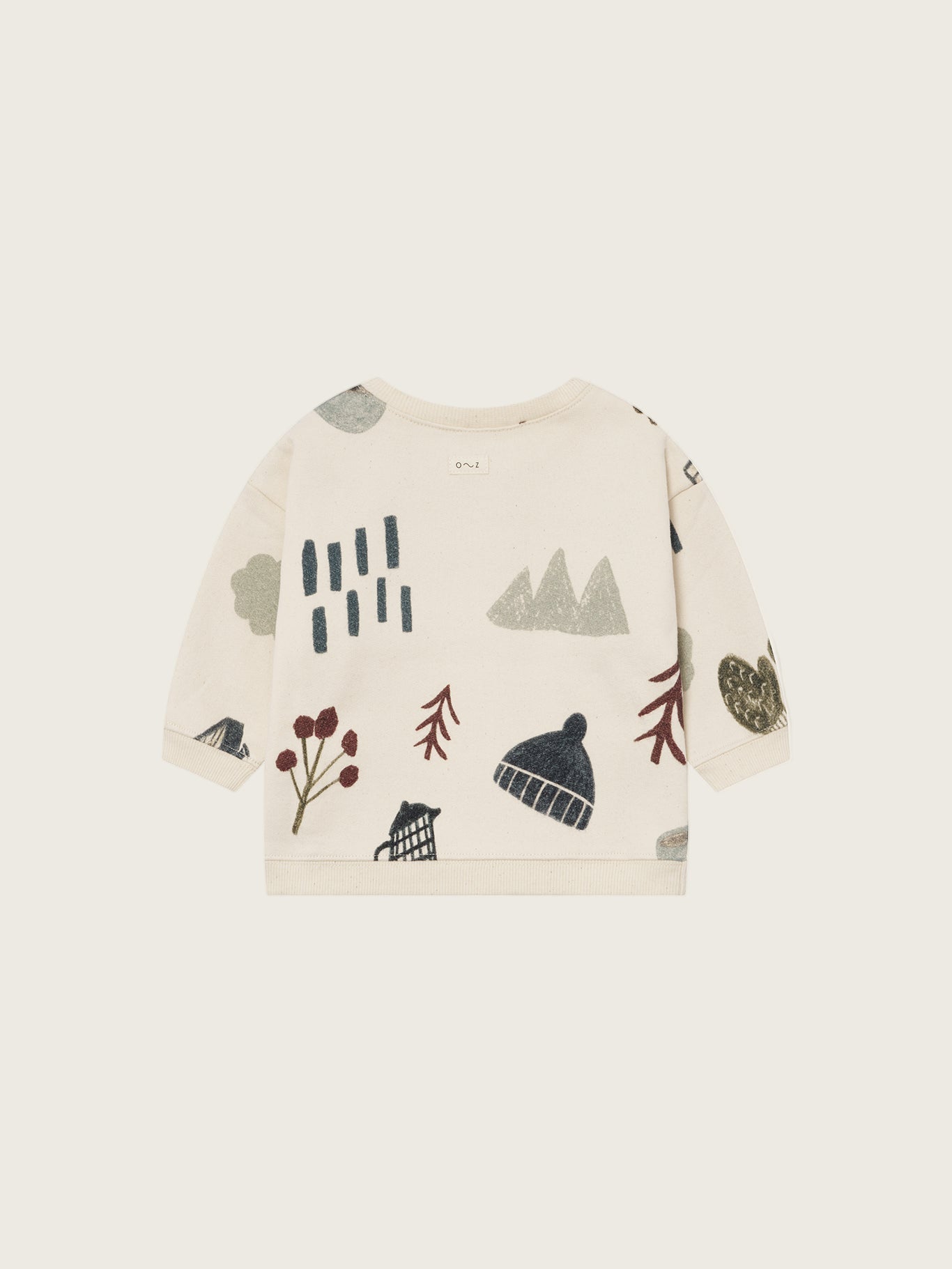 Organic Zoo Cosy Wild Sweatshirt Undyed Organic Zoo
