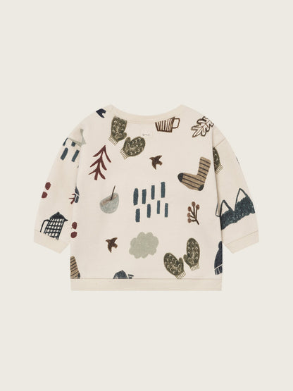 Organic Zoo Cosy Wild Sweatshirt Undyed Organic Zoo