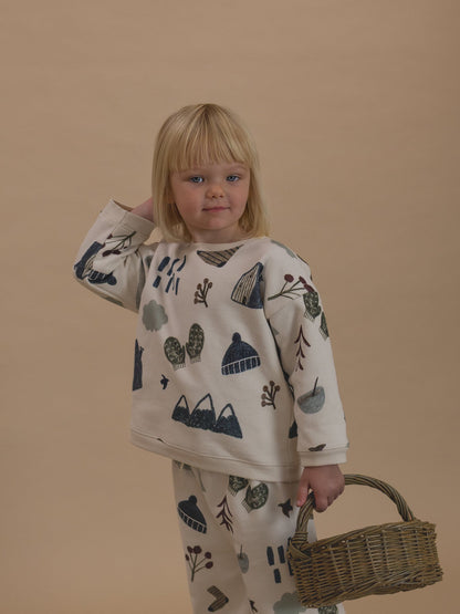 Organic Zoo Cosy Wild Sweatshirt Undyed Organic Zoo