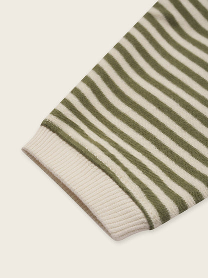 Organic Zoo Fern Stripes Sweatshirt Organic Zoo