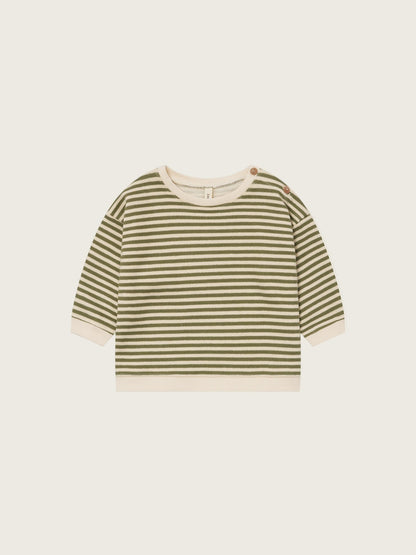 Organic Zoo Fern Stripes Sweatshirt Organic Zoo