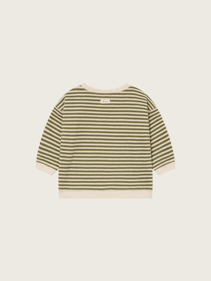 Organic Zoo Fern Stripes Sweatshirt Organic Zoo