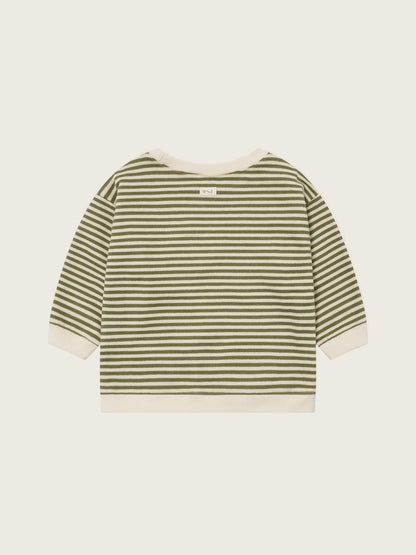 Organic Zoo Fern Stripes Sweatshirt Organic Zoo