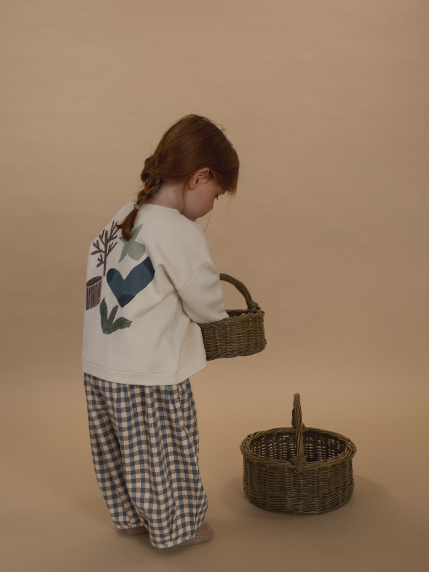 Organic Zoo Forest Song Sweatshirt Undyed Organic Zoo