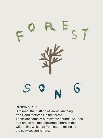 Organic Zoo Forest Song Sweatshirt Undyed Organic Zoo