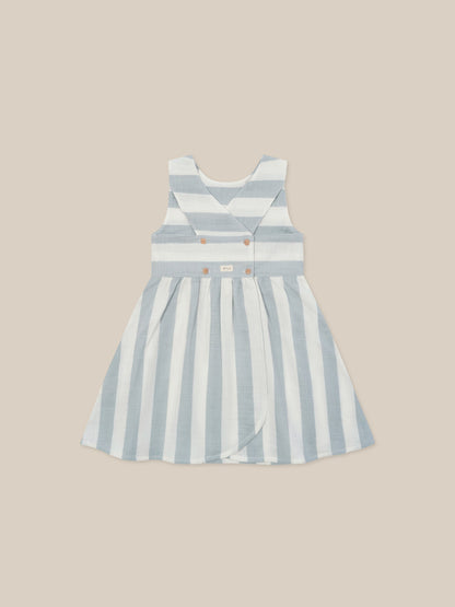 Organic Zoo Sardine Stripes Sleeveless Dress Organic Zoo