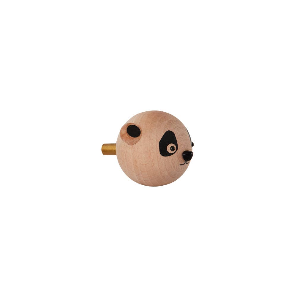 OYOY LIVING DESIGN - Mini Hook - Panda - Nature OYOY LIVING DESIGN