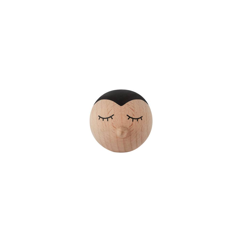 OYOY LIVING DESIGN - Mini Hook - Penguin - Nature OYOY LIVING DESIGN