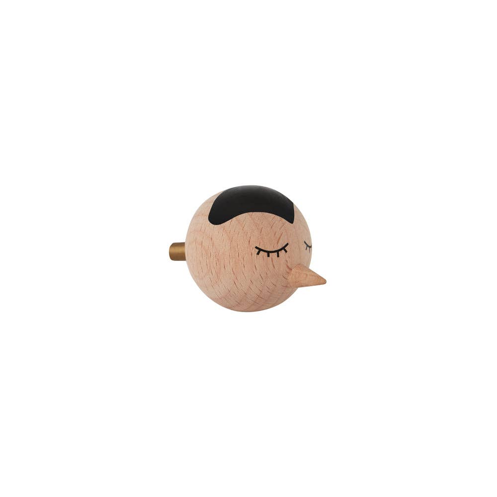 OYOY LIVING DESIGN - Mini Hook - Penguin - Nature OYOY LIVING DESIGN