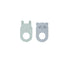 OYOY LIVING DESIGN - Ninka & Ling Ling Baby Teether - Pack of 2 - Pale Mint / Dus OYOY LIVING DESIGN