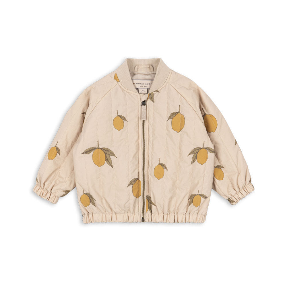 Konges Sløjd Juno Bomber Jacket - Mon Grand Citron