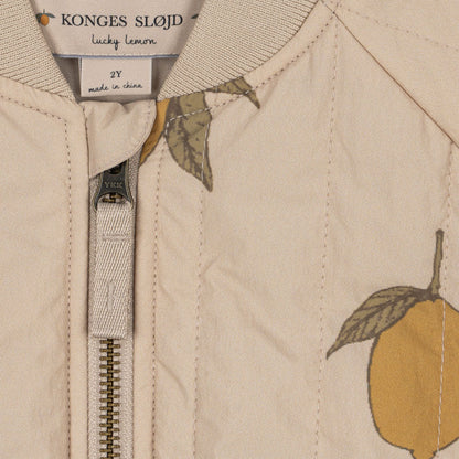 Konges Sløjd Juno Bomber Jacket - Mon Grand Citron