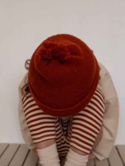 Organic Zoo Paprika Beanie Organic Zoo