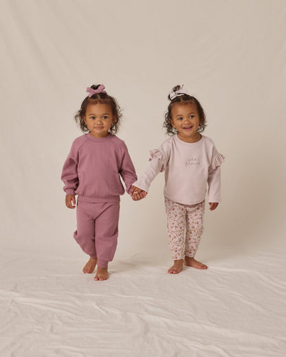Quincy Mae Drawstring Pant || Garden Quincy Mae