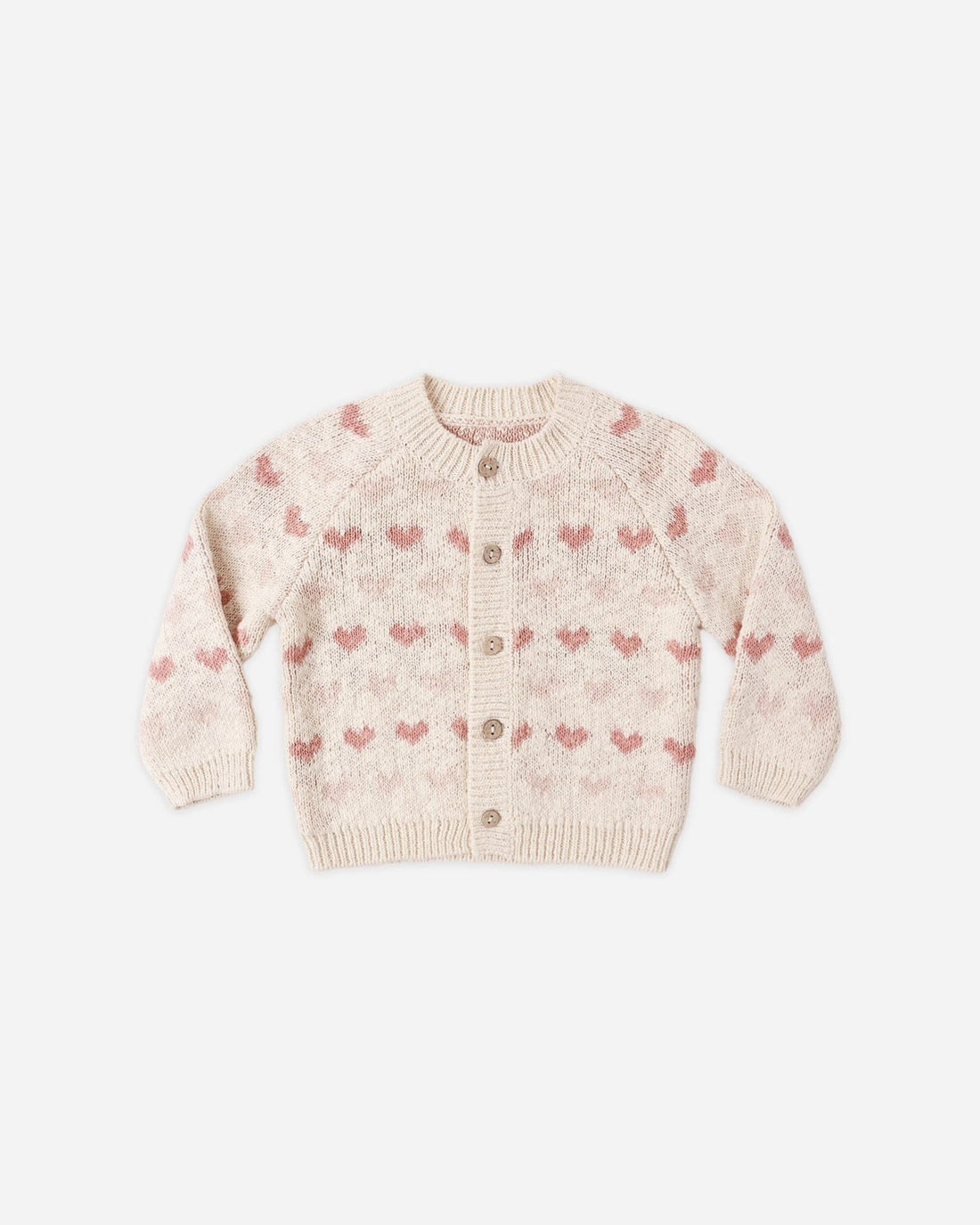 Quincy Mae Knit Cardigan Hearts Quincy Mae