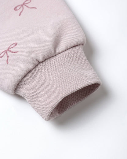 Quincy Mae Relaxed Fleece Sweatpant || Bows Quincy Mae