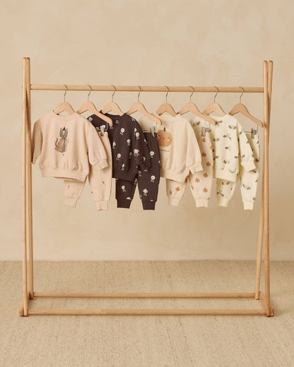 Quincy Mae Relaxed Fleece Sweatpant || Smiley Pumpkins Quincy Mae New