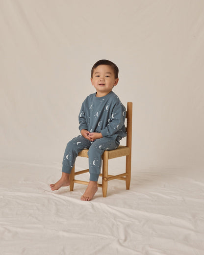 Quincy Mae Relaxed Fleece Sweatshirt || Silver Moons Quincy Mae