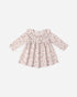 Quincy Mae Ruffle Collar Jersey Dress || Garden Quincy Mae