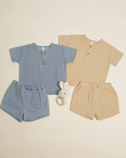 Quincy Mae Utility Short Butterscotch Quincy Mae