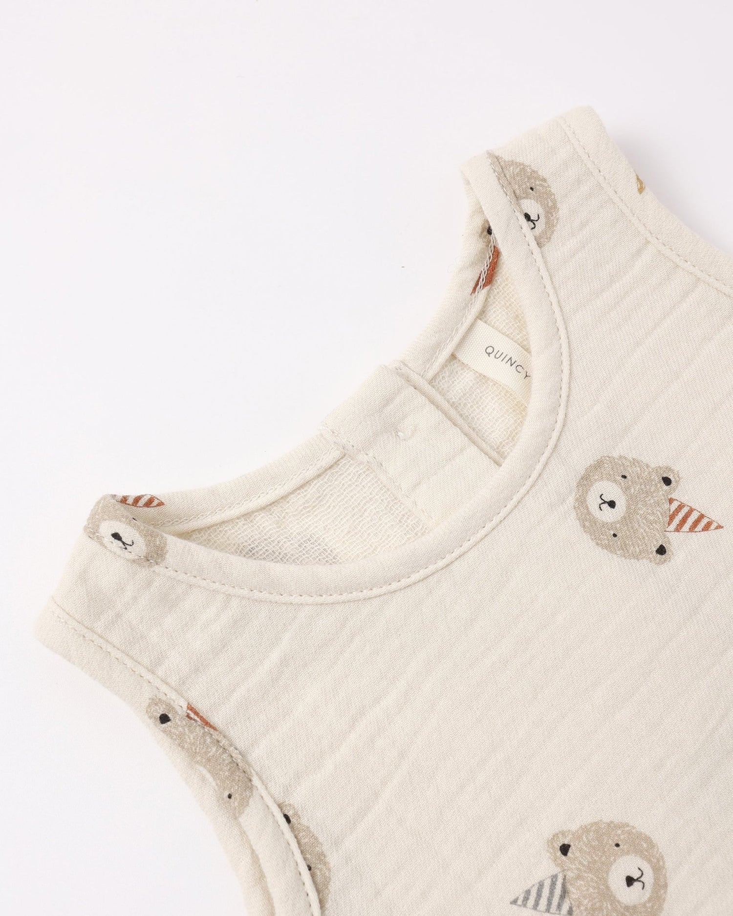 Quincy Mae Woven Tank Set Party Bears Quincy Mae