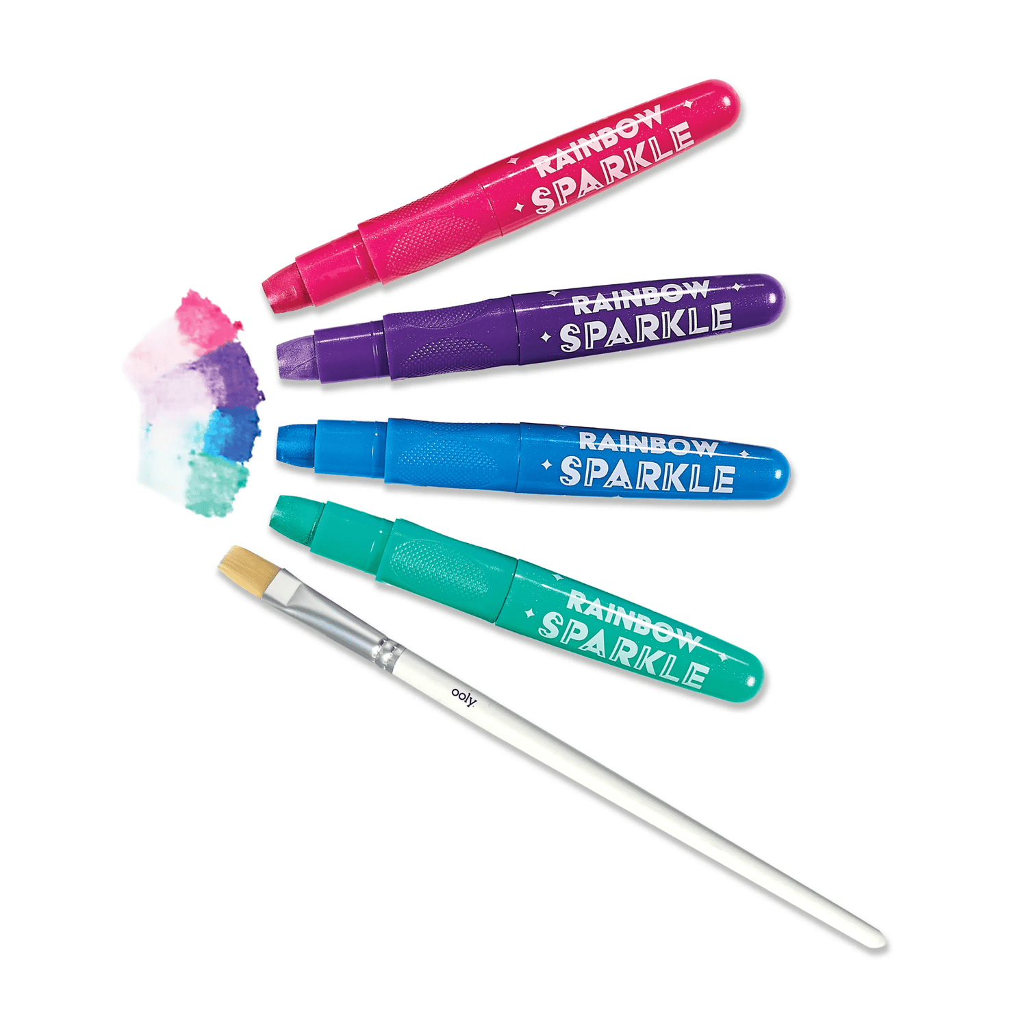 Rainbow Sparkle Metallic Watercolor Gel Crayons - Set of 12 OOLY