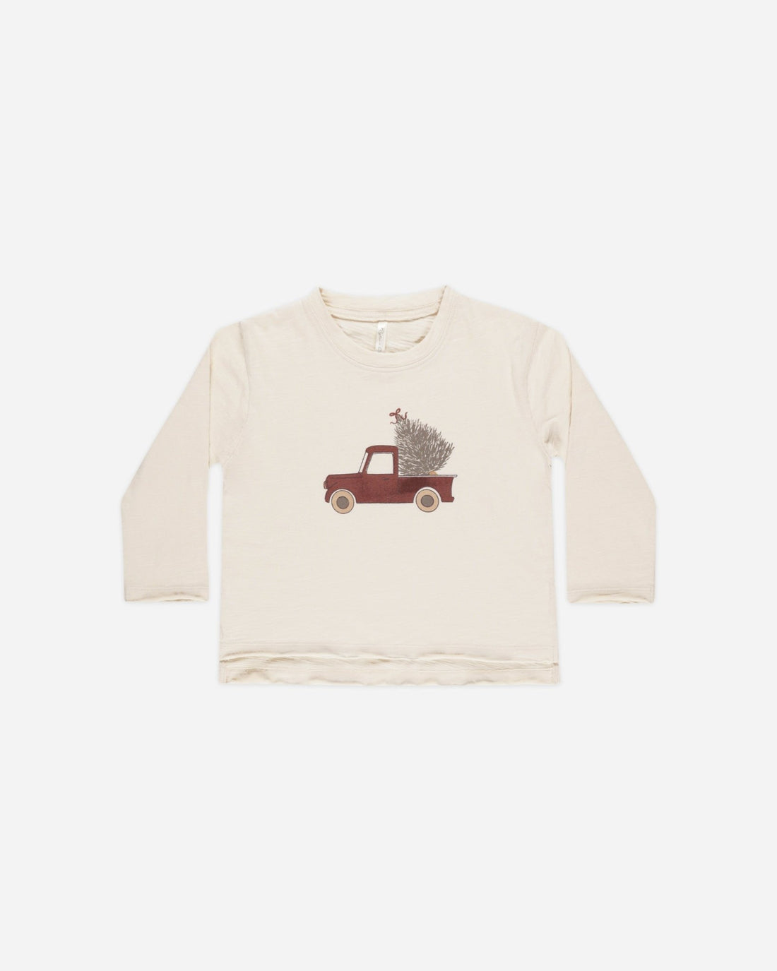 Rylee + Cru Raw Edge Long Sleeve Tee || Truck Rylee + Cru