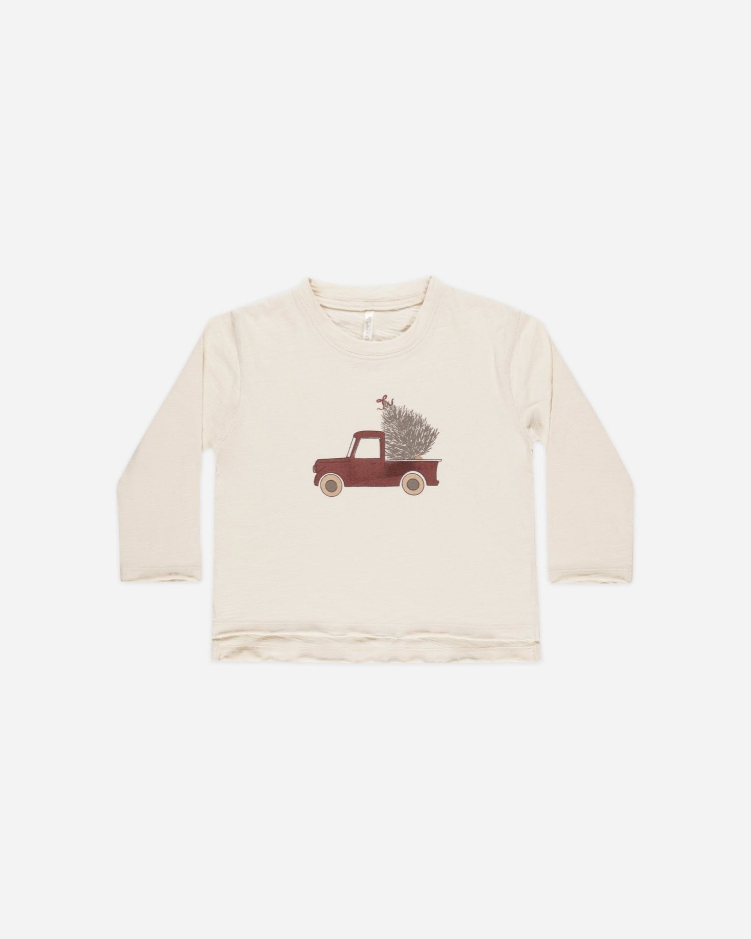 Rylee + Cru Raw Edge Long Sleeve Tee || Truck Rylee + Cru
