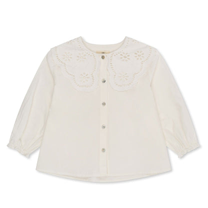 Rilo Collar Shirt in Optic Konges Sløjd