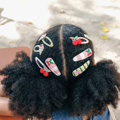 Rockahula - Cherry Kiss Stripy Clips Rockahula Kids