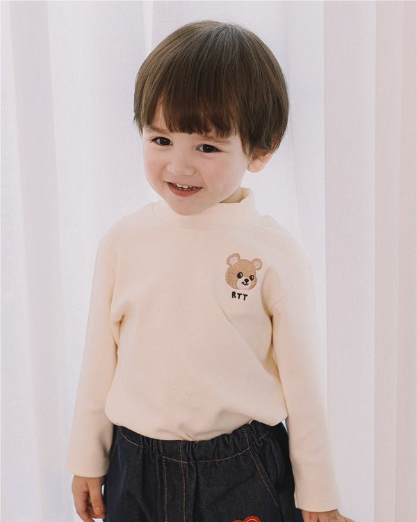 Rototo bebe Sugar Napped Turtleneck T-shirt Rototo Bebe