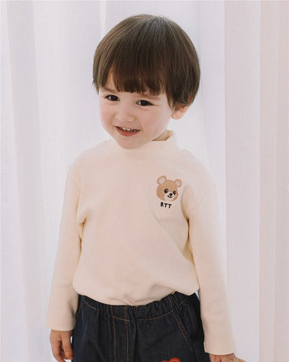 Rototo bebe Sugar Napped Turtleneck T-shirt Rototo Bebe