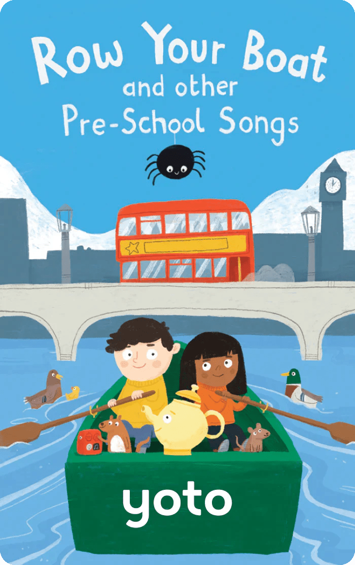 Row Your Boat and other Pre - School Songs - Audiobook Card Yoto