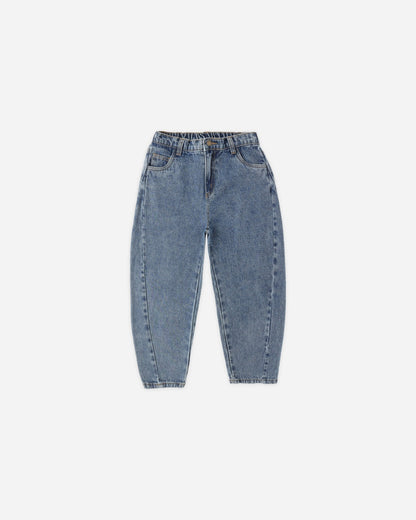 Rylee + Cru Barrel Pant || Indigo Denim Rylee + Cru