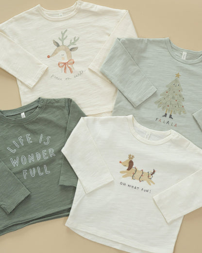 Rylee + Cru Long Sleeve Tee || Oh What Fun Rylee + Cru