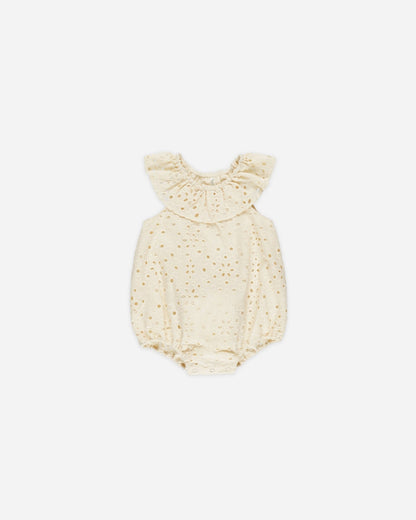 Rylee + Cru Myla Romper || Natural Rylee + Cru