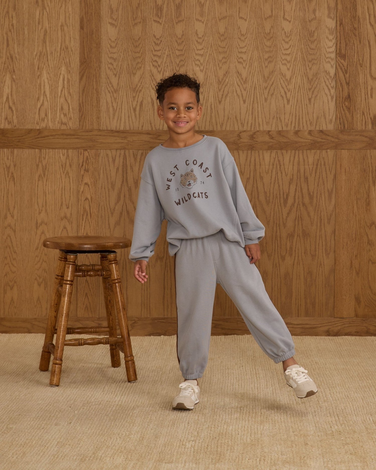 Rylee + Cru Relaxed Jogger || Dusty Blue Rylee + Cru