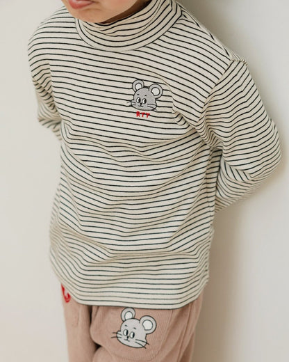 Salt Turtleneck T-shirt Rototo Bebe