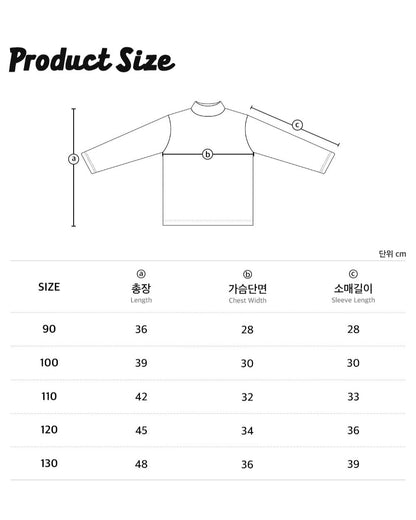 Salt Turtleneck T-shirt Rototo Bebe