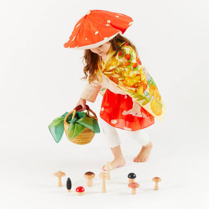Sarah’s Silks - 100% Mulberry Silk Kids Mushroom Tutu Sarah&