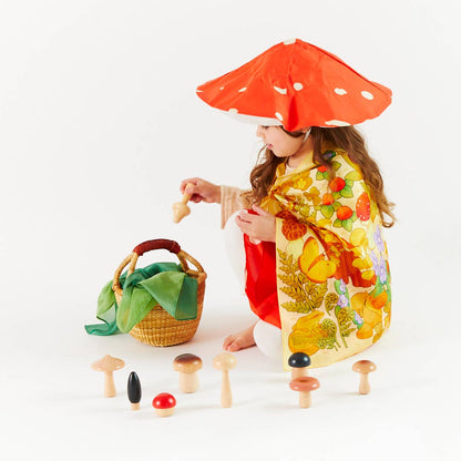 Sarah’s Silks - 100% Mulberry Silk Kids Mushroom Tutu Sarah&