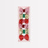 Sequin & Velvet Mini Bow Hairclips (x 6) Meri Meri
