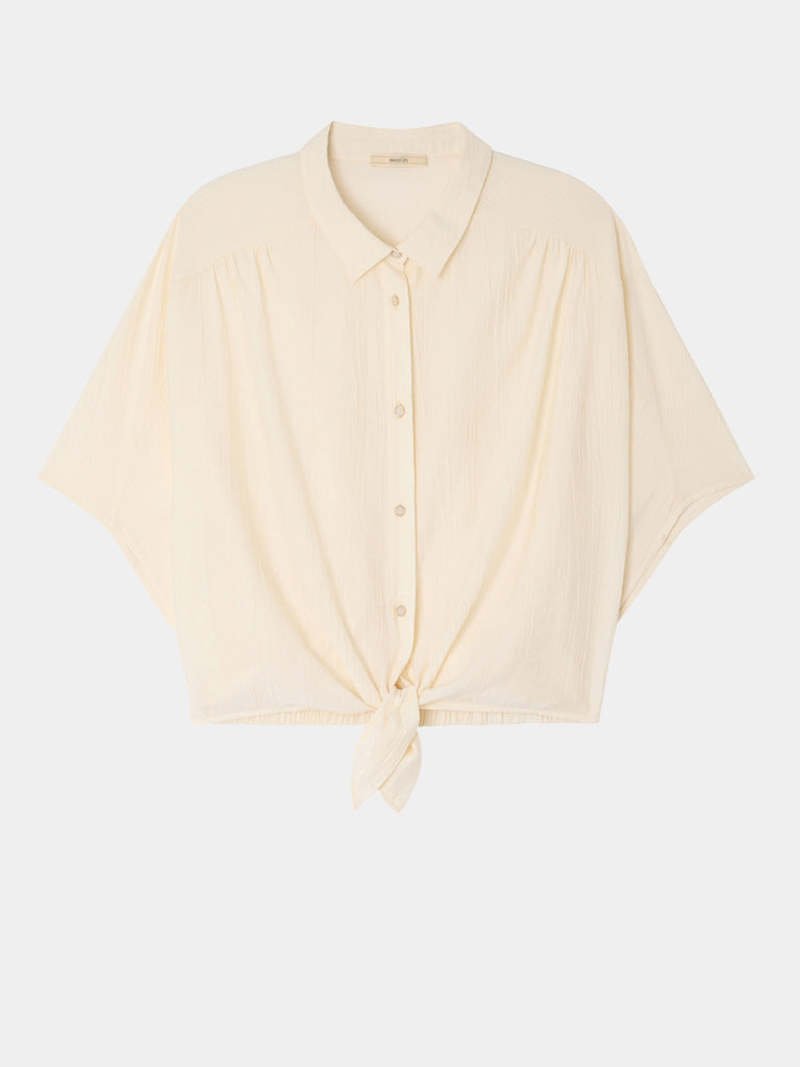 Sessùn Alfassa Knotted Shirt – Ecume Sessùn