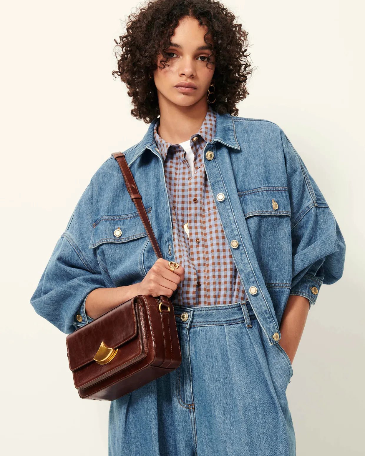 Sessùn Cazanim Denim Jacket – Stonewashed Indigo Sessùn